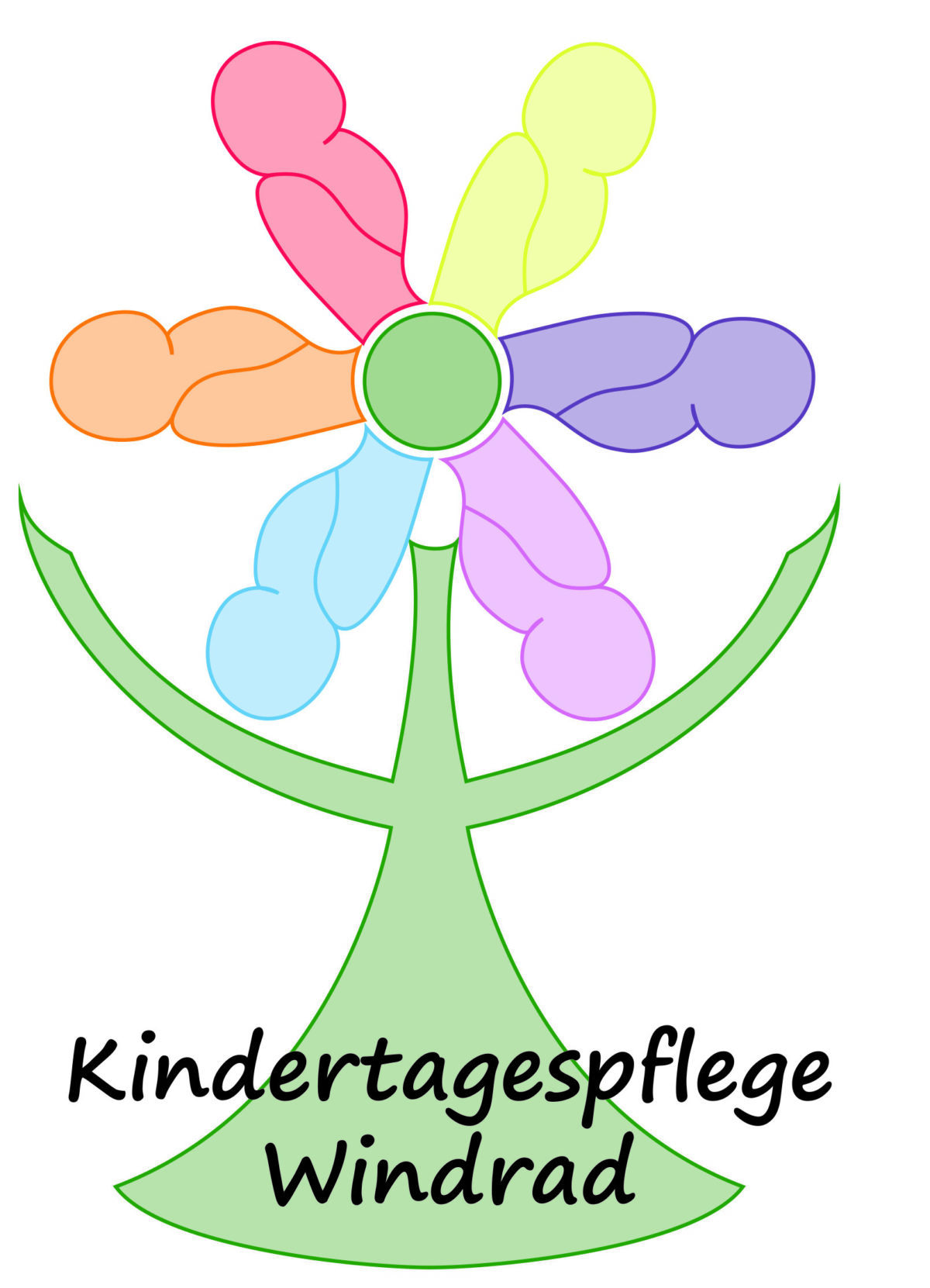 Kindertagespflege-Windrad